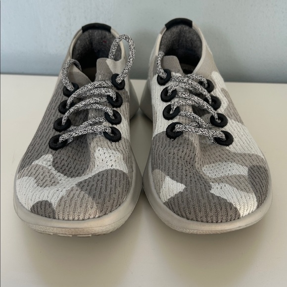 Allbirds Tree Dasher 2 Blizzard Light Gray Camo Sneaker - Picture 7 of 11